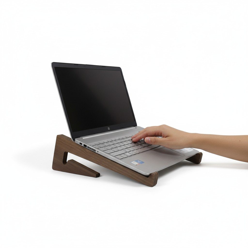 Suporte elevado para notebook